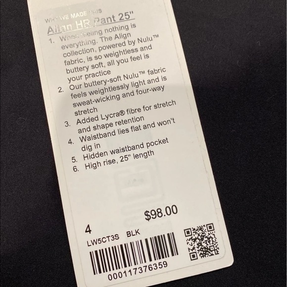 Lululemon align 25” - Picture 2 of 10